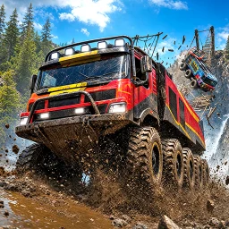 أيقونة Truck Runner: Offroad King